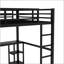 Structure de lit mezzanine grand format avec garde-robe intégrée-236022532-236022529