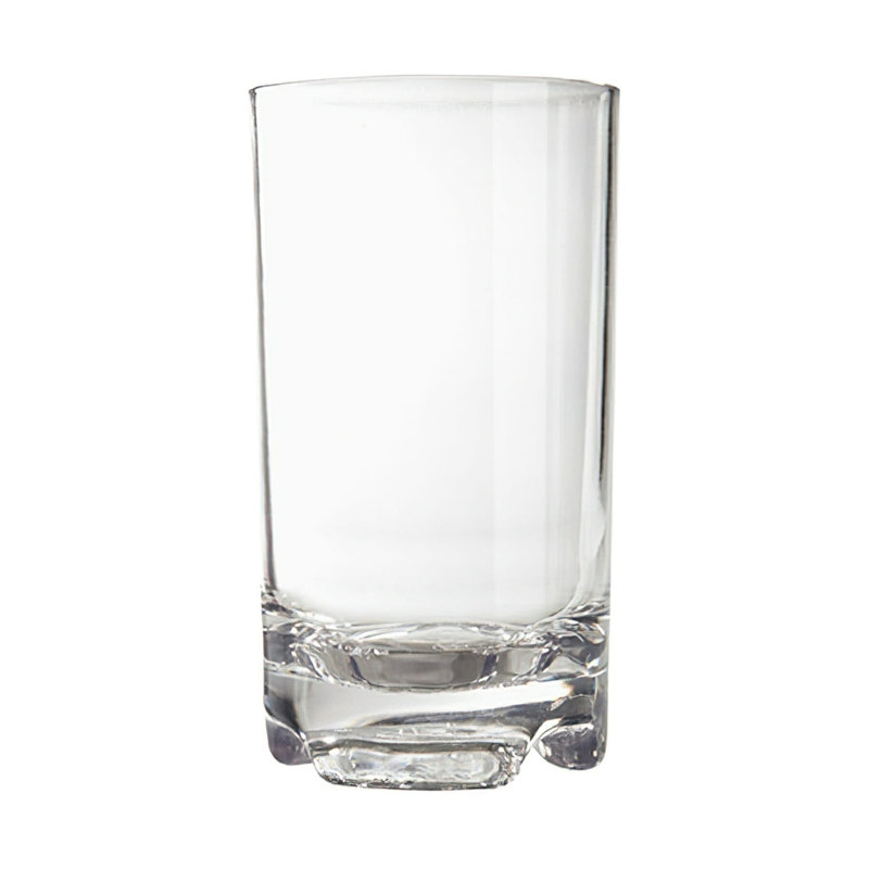 Verres à boisson en plastique GET SW-1426-1-SAN-CL sans BPA, 14 oz, transparent (ensemble de 12)