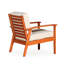 Chaise en eucalyptus avec coussins pour le jardin extérieur-120261859-120261861