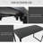 Plyler Rectangular 4 - Person 43.3'' Long Picnic Table