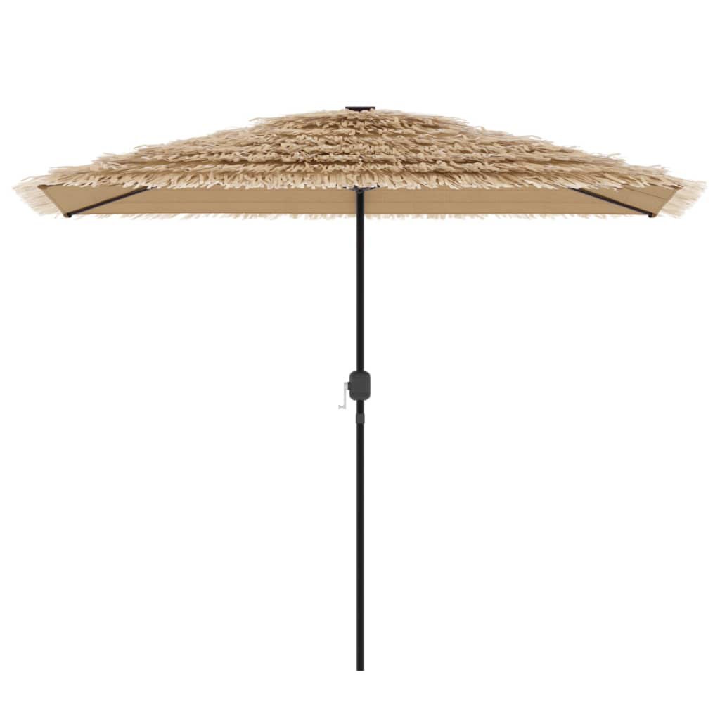 Vidaxl (300 X 200 X 250 Cm) Garden Parasol With Leds And Steel Outdoor Umbrella Parasol Pole Brown - Image 3