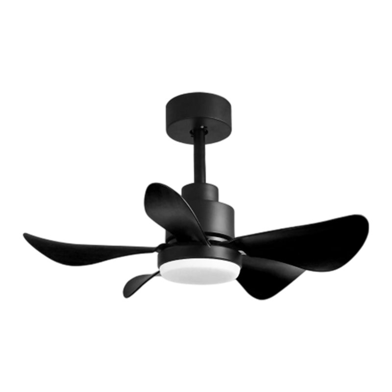 Ventilateur de plafond standard à DEL 5 pales 28 "avec télécommande et ensemble d'éclairage pour le salon