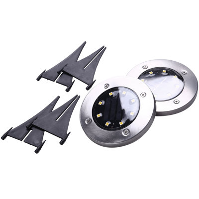 Solar Powered Integrated LED Deck Light Pack