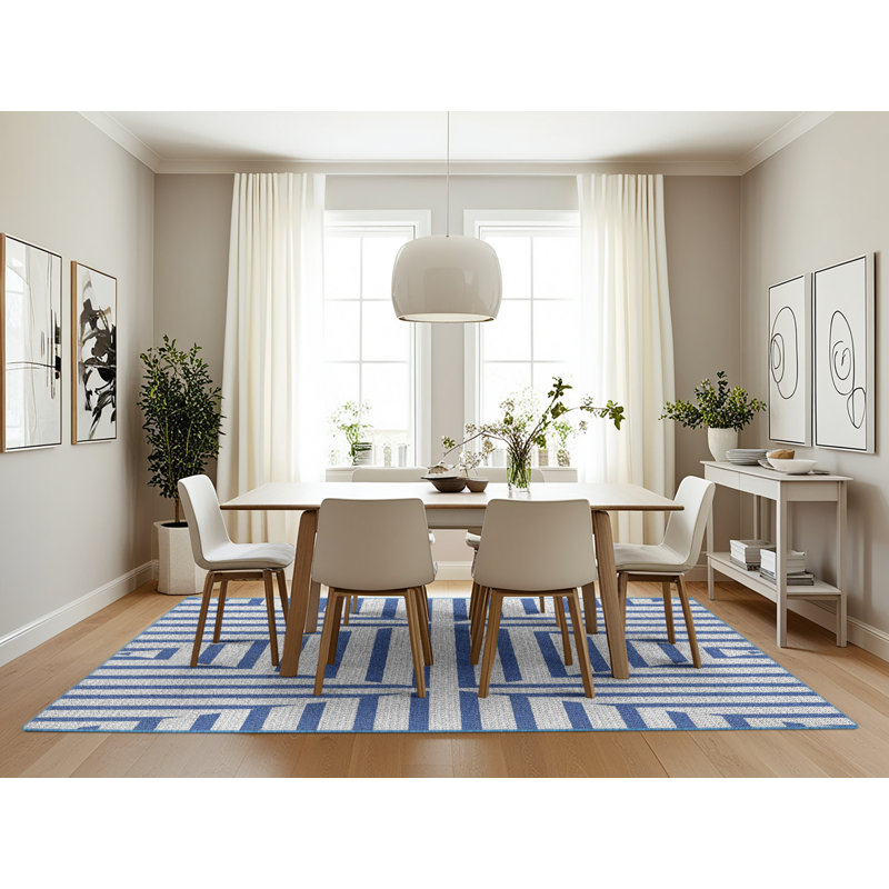 Tapis bleu Klahn, Rectangle 7 pi x 10 pi