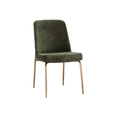 Jashira 17.75'' H Fabric Upholstered Parsons Chair - Green