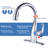 WOWOW Kitchen Faucet with Soap Dispenser-88711573