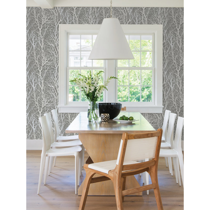 Yasuo Tree Branch Wallpaper, Grey