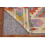 Tapis de couloir oriental géométrique Kilim 3 x 8