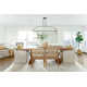Roumel 11 Light Metal Dimmable Geometric Chandelier