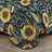 Sunflower Reversible 3-Piece Microfiber Bedspread Set – Floral Print, King-120804217