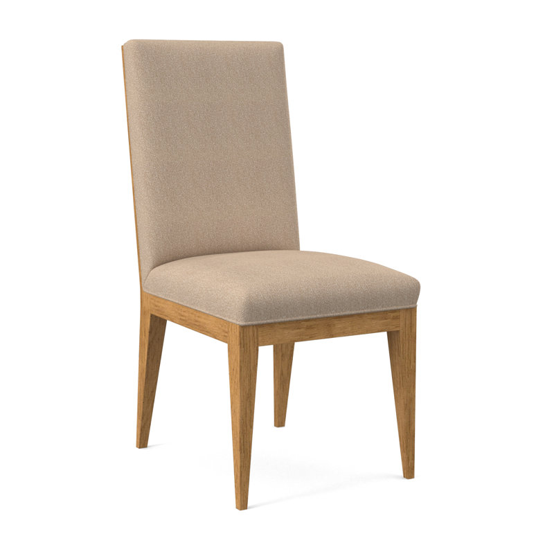 Chaise parsons rembourrée Logan, Ambre, Neige Polly
