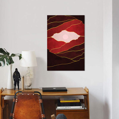 « artful crépuscule v », impression sur toile