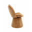 Chaise d'appoint simple, une chaise de salle à manger rembourrée pour la salle à manger ou la chambre à coucher