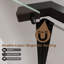 Porte de douche pivotante néo-angle sans cadre Sylas-134832966