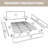 King/Queen Upholstered Velvet Bed Platform Bed with Wood Frame and Padded Headboard-1097041420