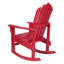 Ensemble de chaise berçante et table en bois Bremment Adirondack-91436986