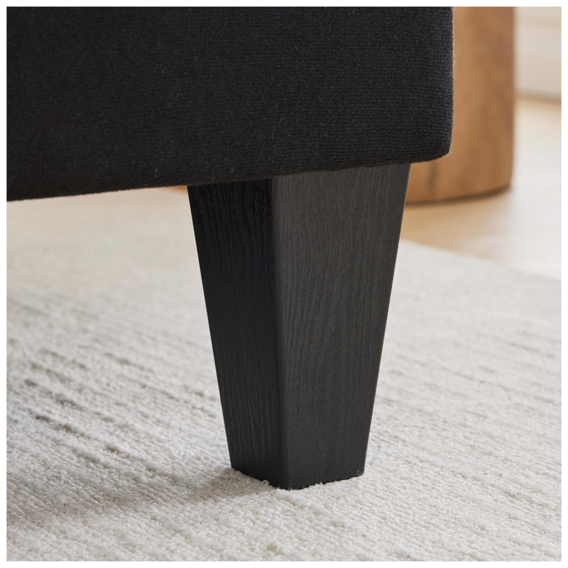 Canapé modulaire 100% chenille 100 po