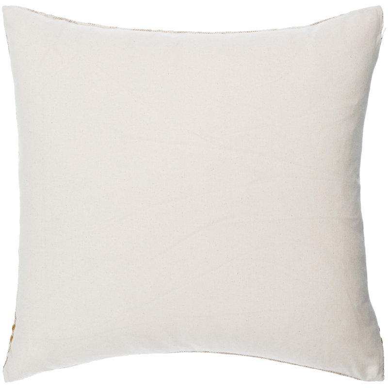 Housse de coussin décoratif Elara, 20 po x 20 po, Inférieur