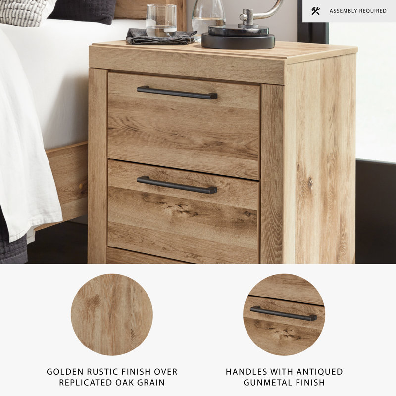 Homeira 21.69'' W Nightstand