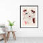 «Love Yours» - Reproduction d'art graphique sur papier encadré-977773374-977773375