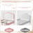 Bed for Girls with LED Headboard & Storage Drawer,Upholstered Full Size LED Bed Frame with Storage Drawer,Kids and Youth Princess Platform Bed, Upholstered Velvet, Easy Assembly-904824569-904824575