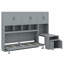 Unité murale escamotable avec bureau, rangement pour placard et tiroirs Murphy-1529986285