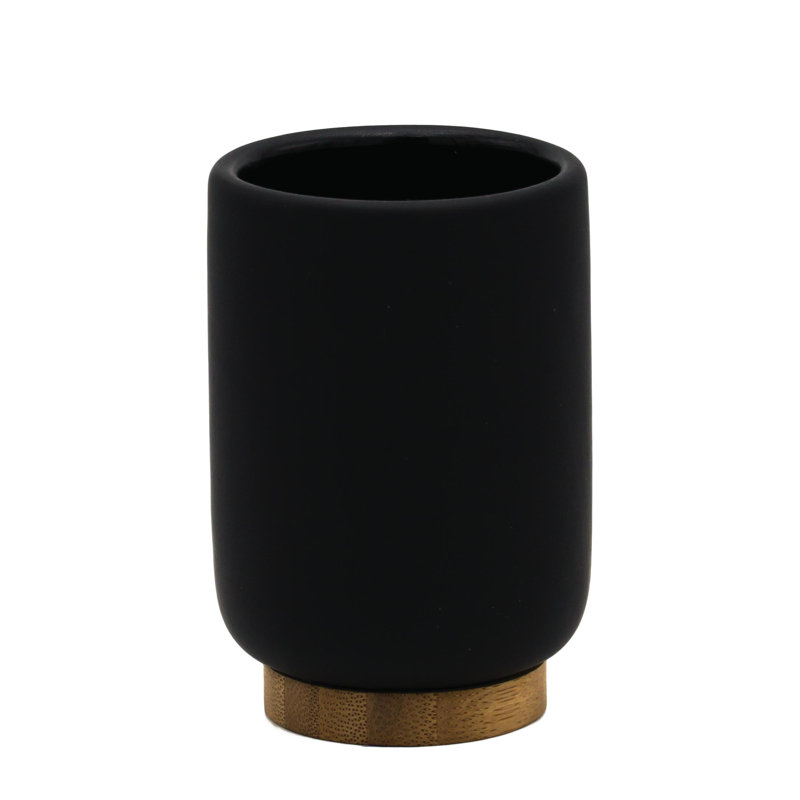 Ceramic / Porcelain Tumbler, Black