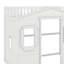 Lit mezzanine simple avec échelle-886204503