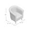 Fauteuil demi-tonneau l 30,5 po Liam-274383731