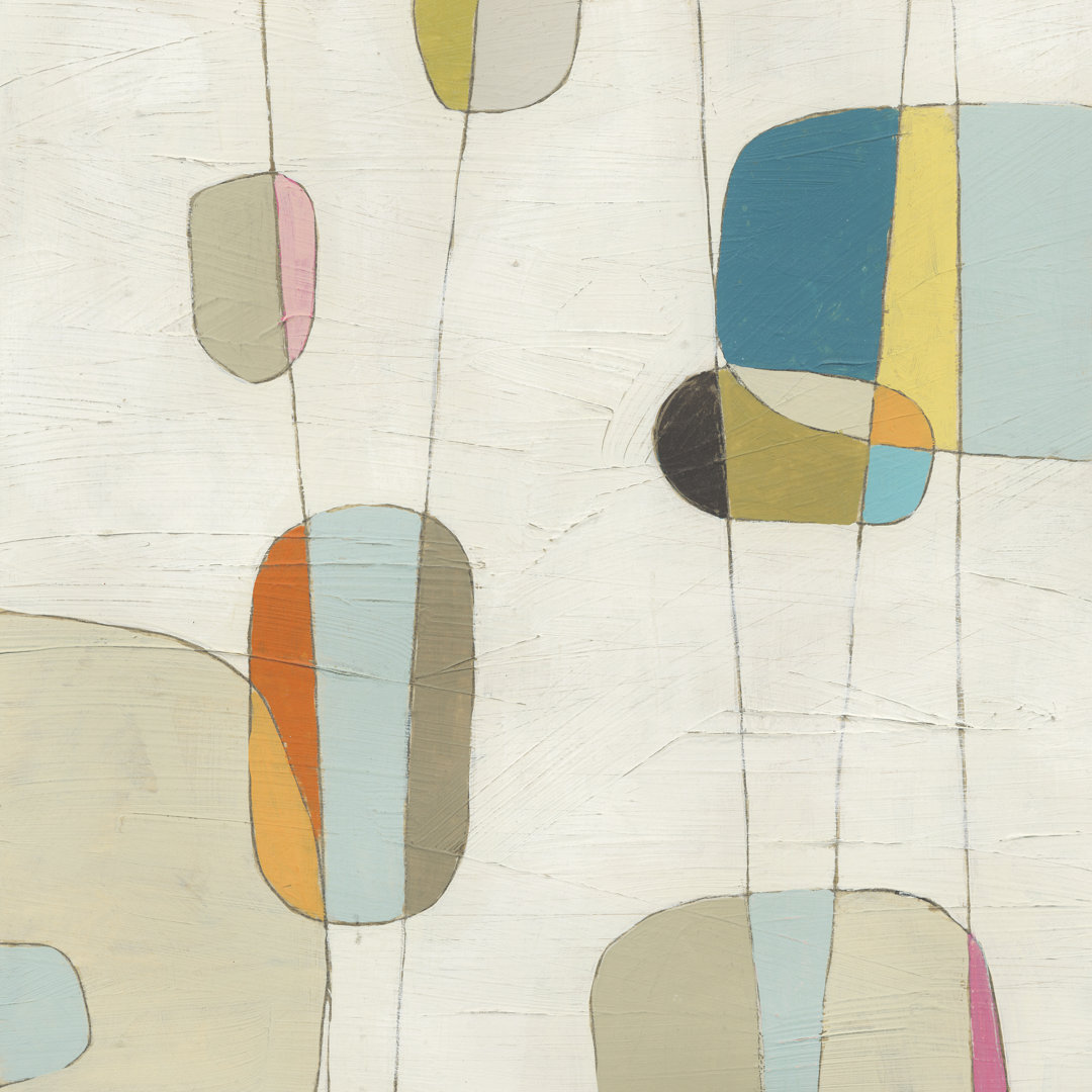 " Molecular Motion II " by June Erica Vess Wade Logan® 