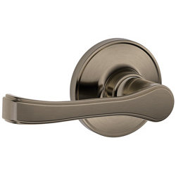 Levier de porte de passage Dexter, Étain antique