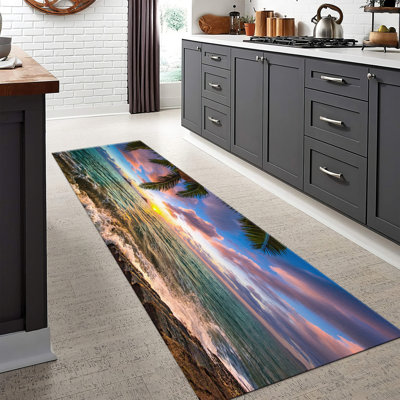 Tapis chic non tissé avec motif géométrique complexe pour une décoration moderne et élégante