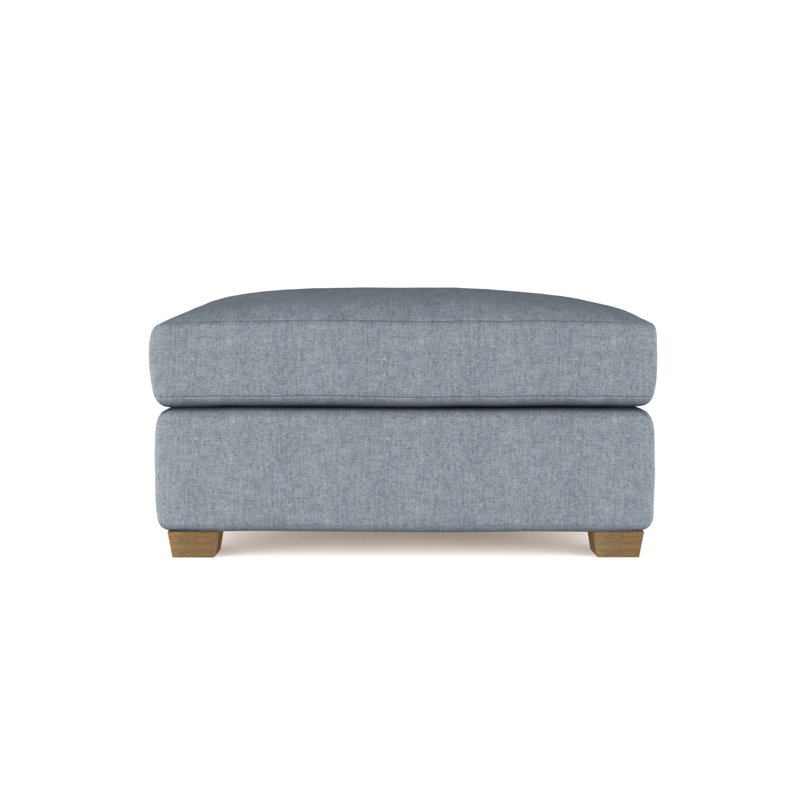 Repose-pieds Thompson, Brume moelleuse en velours, Patiné
