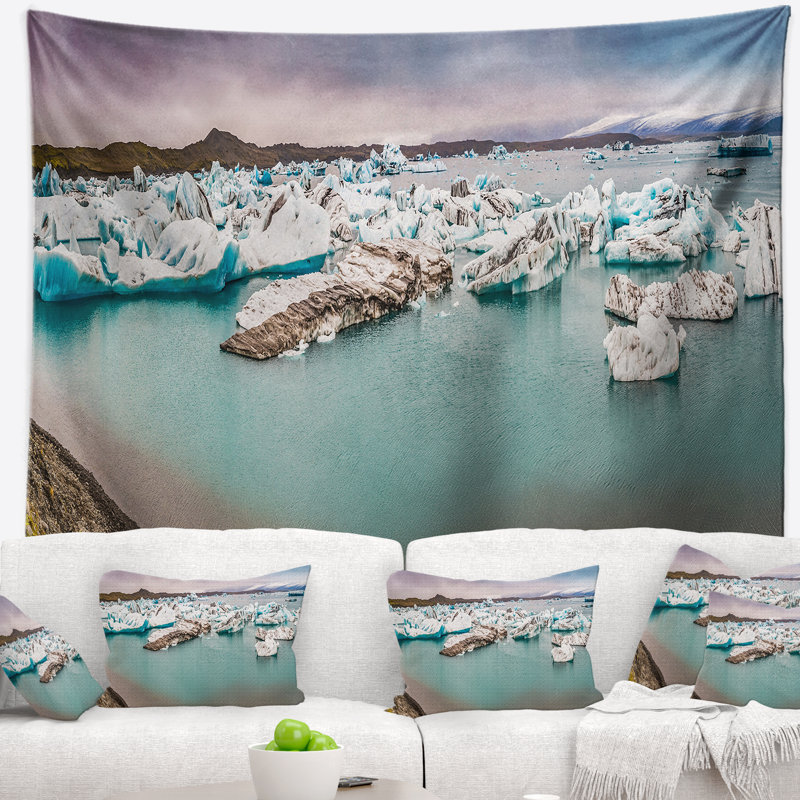 Landscape Polyester Tapestry, 32" H x 39" W