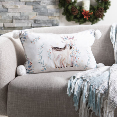 Nutmeg Reversible Throw Pillow