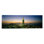 « immeubles allumés au crépuscule, pyramide transamerica, san francisco, californie », reproduction de photo sur toile