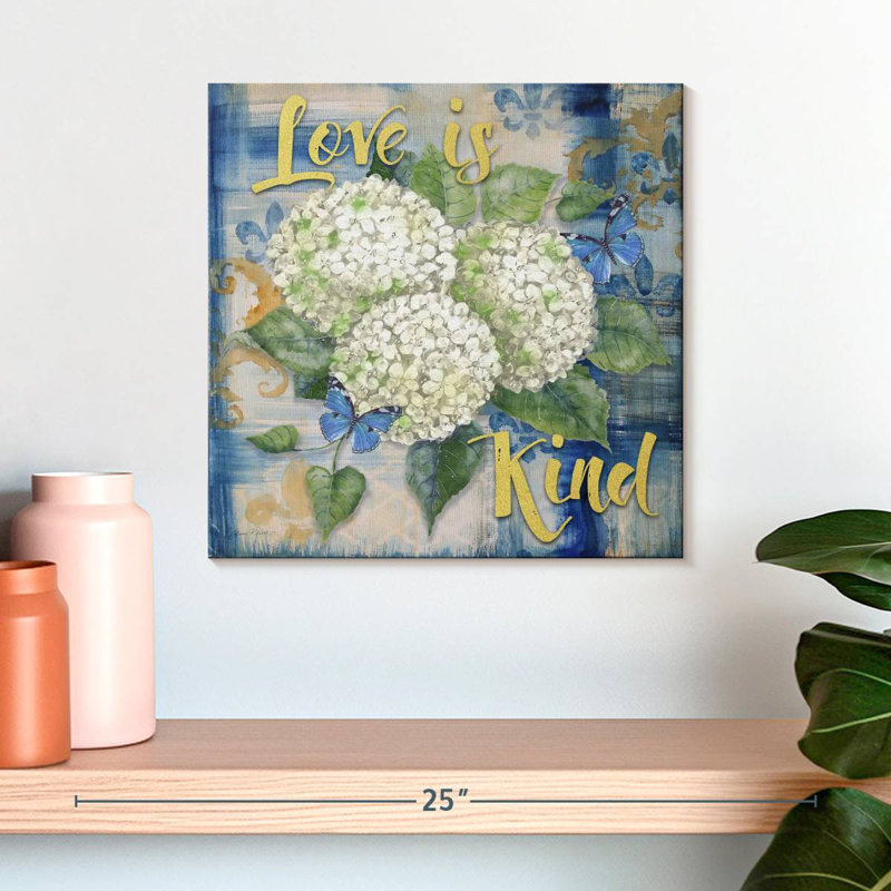 Harnek Love Is Kind, H 16 po x l 16 po