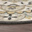 Hand-Tufted Natural Wool Transitional Indoor Round Area Rug-1605839075