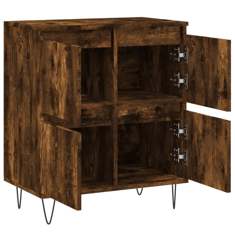 Trumbo 60cm Sideboard, Smoked Oak