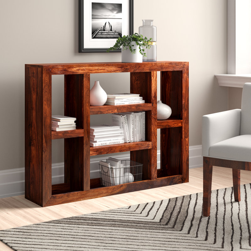 Heritage 100cm H x 134cm W Solid Wood Standard Bookcase