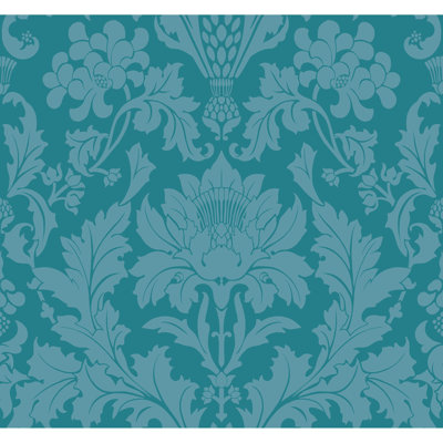 Mariinsky Fonteyn Damask Wallpaper Roll