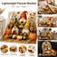 Plaid douillet avec des lutins d'automne, adorables décorations automnales pour canapé, lit, salon, chambre à coucher, décoration intérieure chaleureuse-134290567