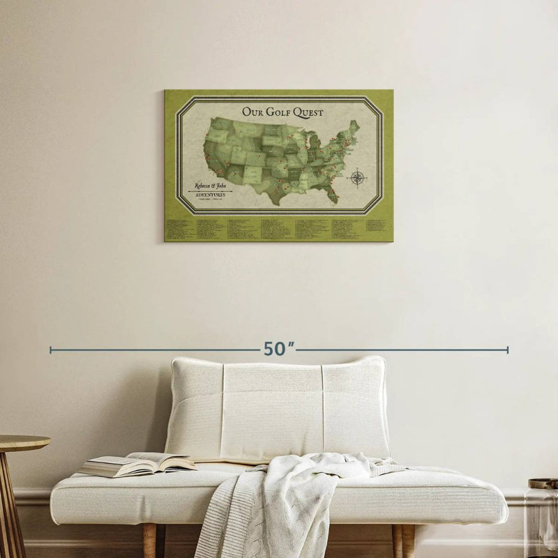 Carte de passe-passe personnalisée Golf, H 20 po x l 30 po, Oui