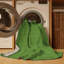 Tapis vert uni lavable à la machine-529900466