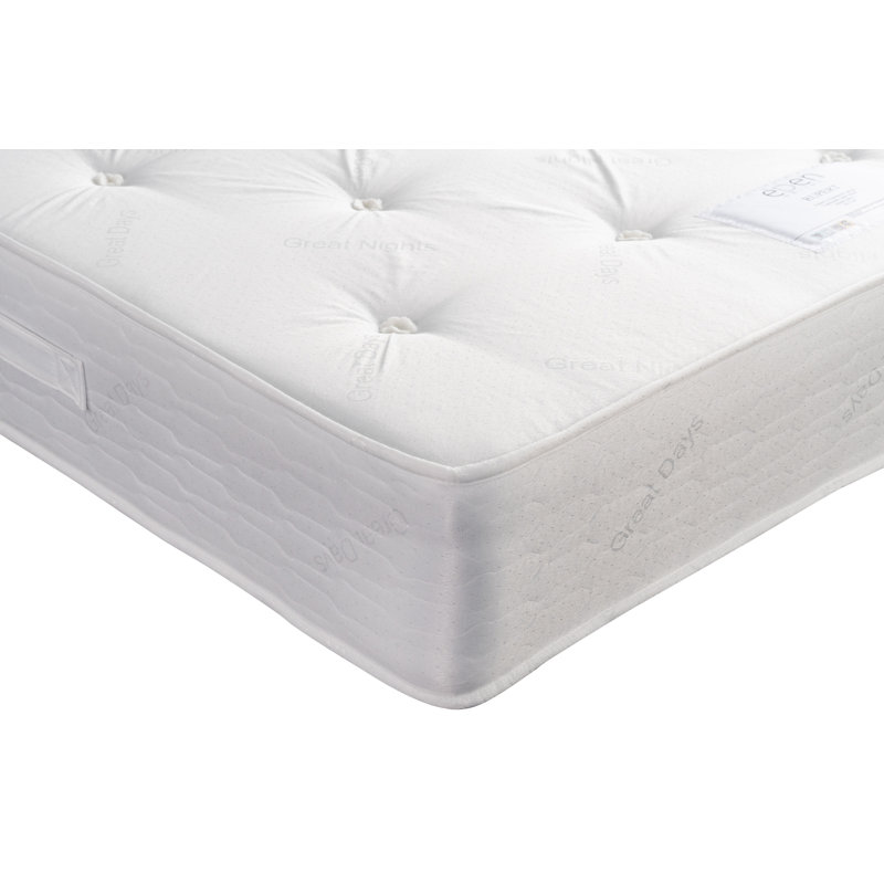 Andrin Small Single 2Ft6 Rupert Open Coil Mattress, Small Double (4')