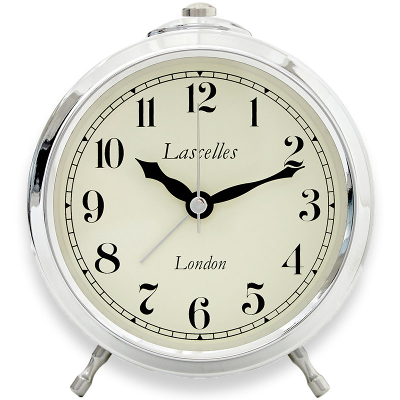Classic Alarm Clock Green - 11cm
