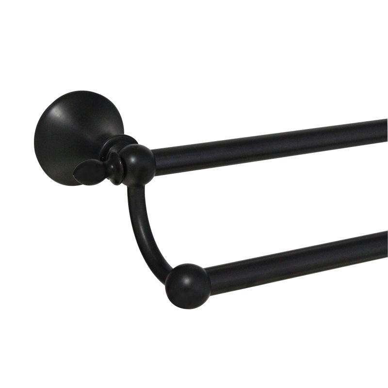 Double barre à serviettes 24" Anamara, Bronze huilé