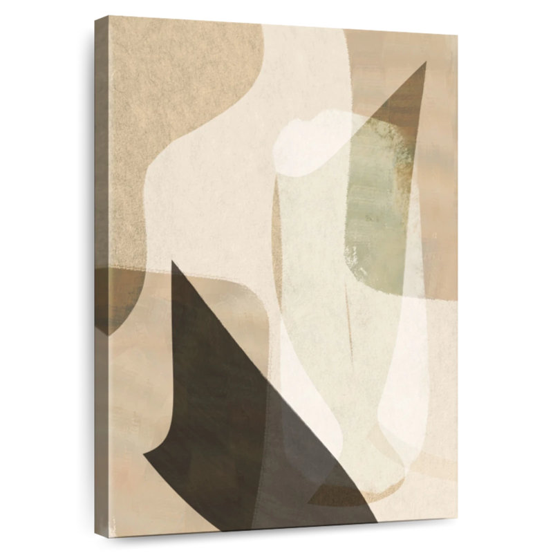Avery Neutral Warm Tone Curves, 51" H x 34" W