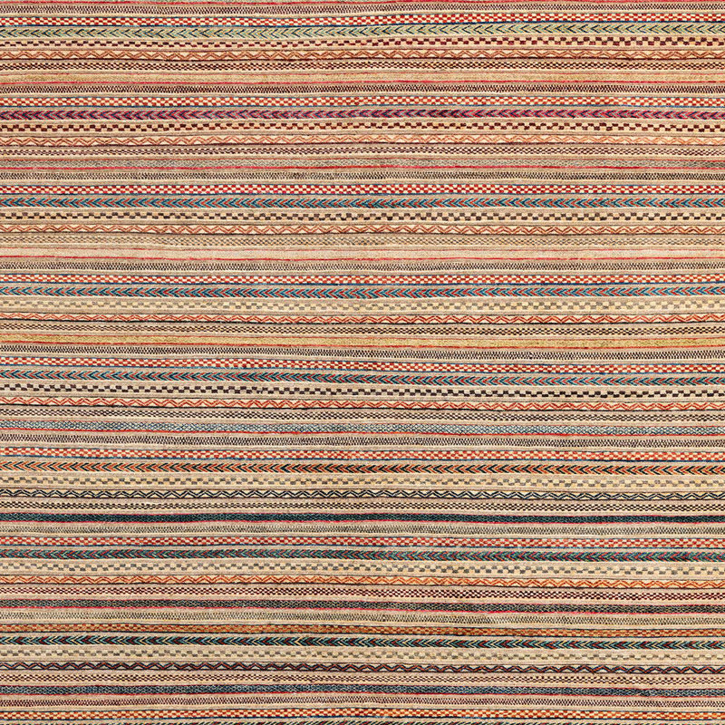 Elette Abstract Indoor Rug, Square 6'