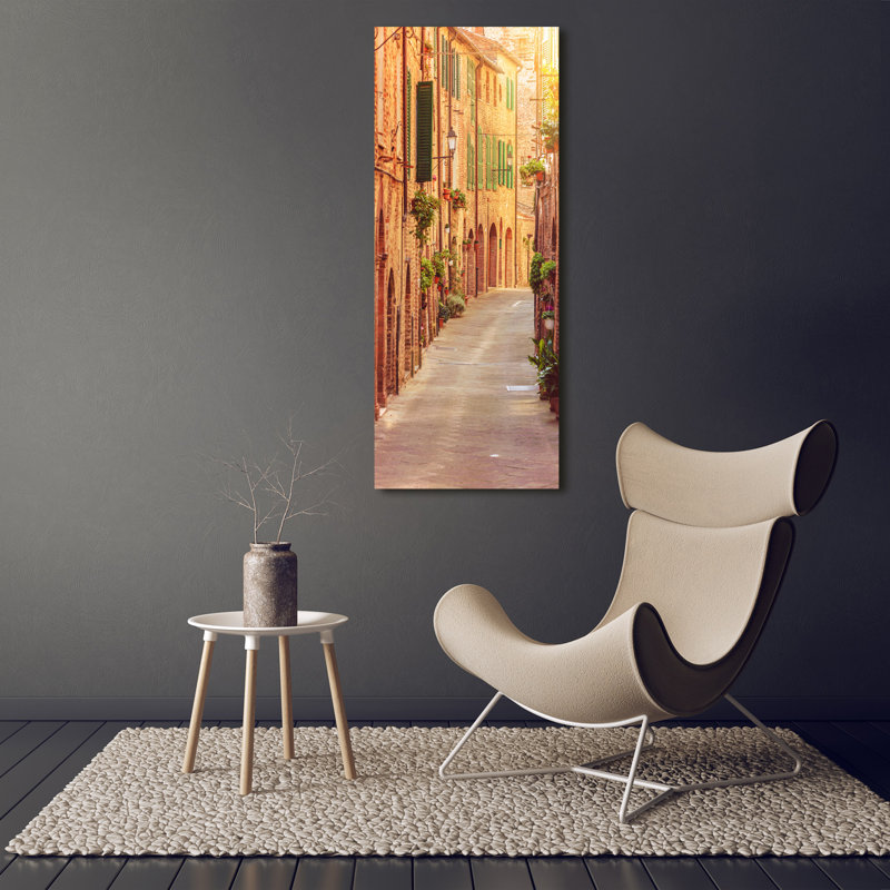 Italian Streets - Wrapped Canvas Print